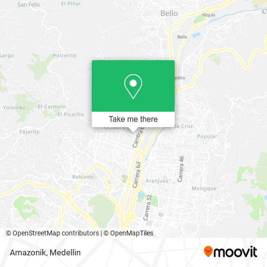 Amazonik map