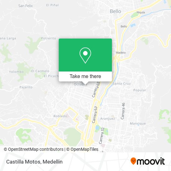 Mapa de Castilla Motos