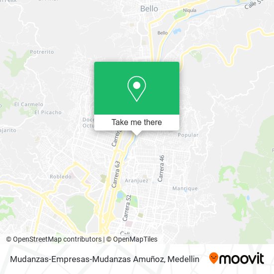 Mudanzas-Empresas-Mudanzas Amuñoz map