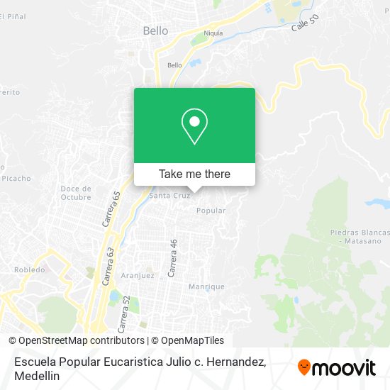 Escuela Popular Eucaristica Julio c. Hernandez map