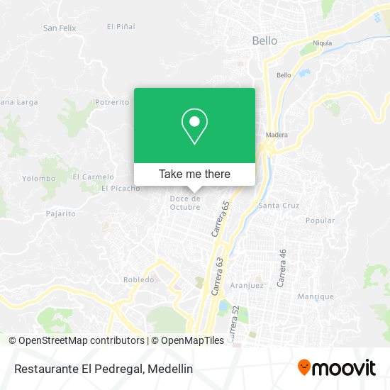 Restaurante El Pedregal map