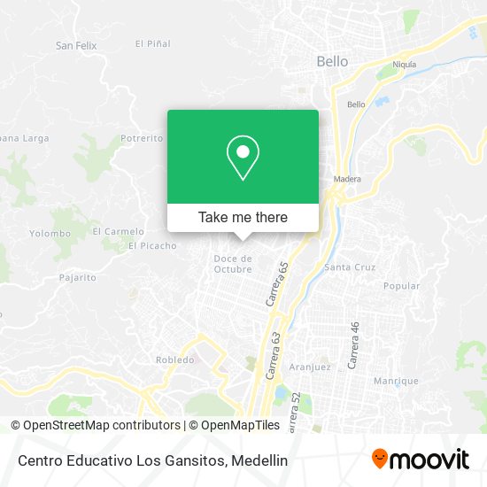 Centro Educativo Los Gansitos map