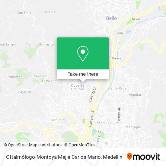 Oftalmólogo-Montoya Mejia Carlos Mario map