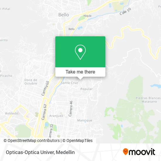 Opticas-Optica Univer map