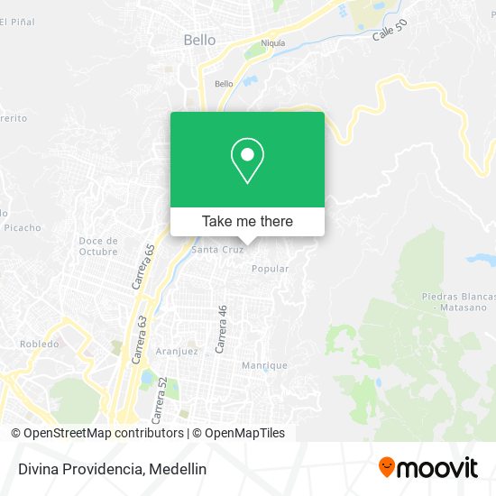 Divina Providencia map