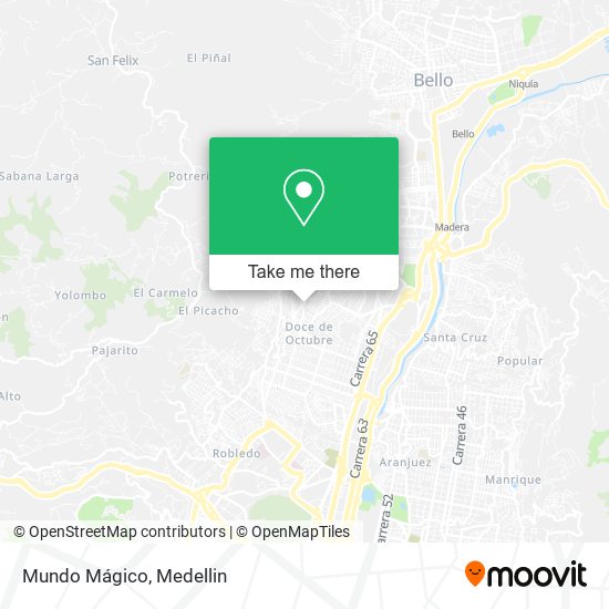 Mapa de Mundo Mágico