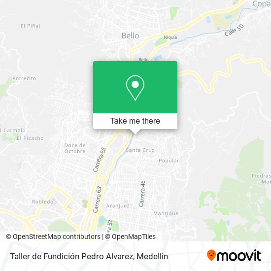 Mapa de Taller de Fundición Pedro Alvarez