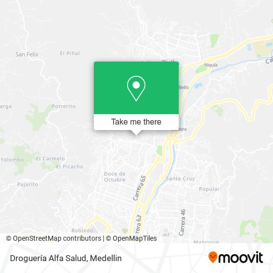 Droguería Alfa Salud map