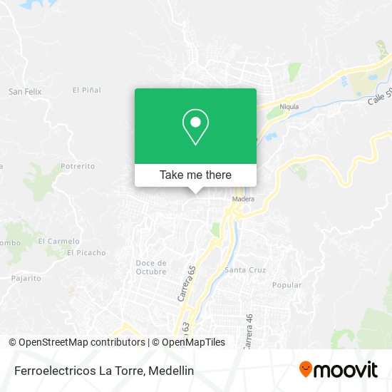 Ferroelectricos La Torre map