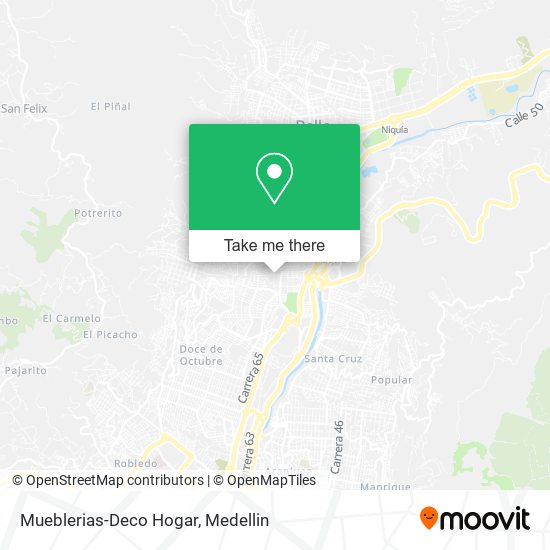 Mueblerias-Deco Hogar map