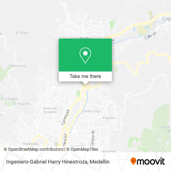 Ingeniero-Gabriel Harry Hinestroza map