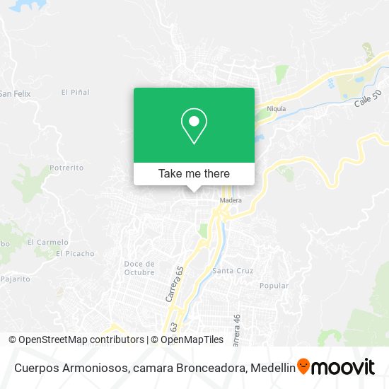 Cuerpos Armoniosos, camara Bronceadora map