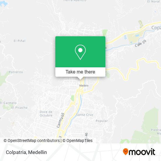 Mapa de Colpatria