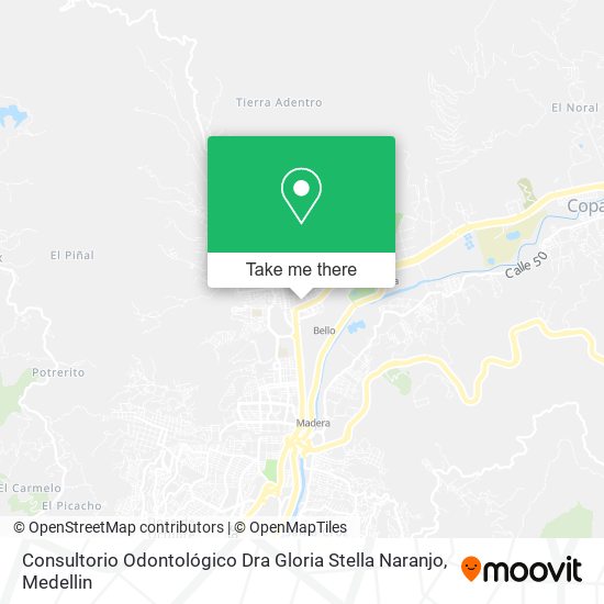 Consultorio Odontológico Dra Gloria Stella Naranjo map