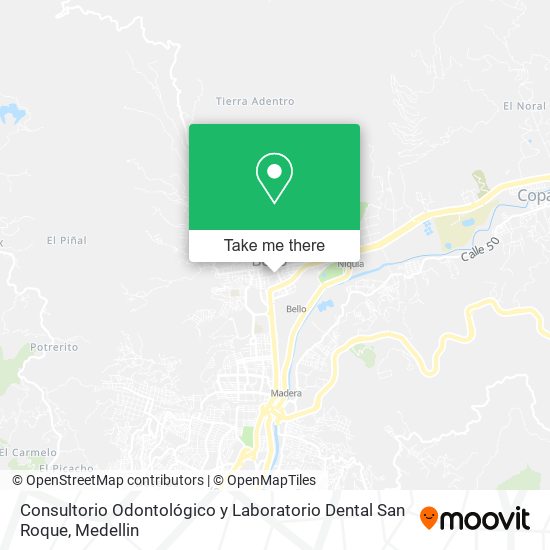 Consultorio Odontológico y Laboratorio Dental San Roque map