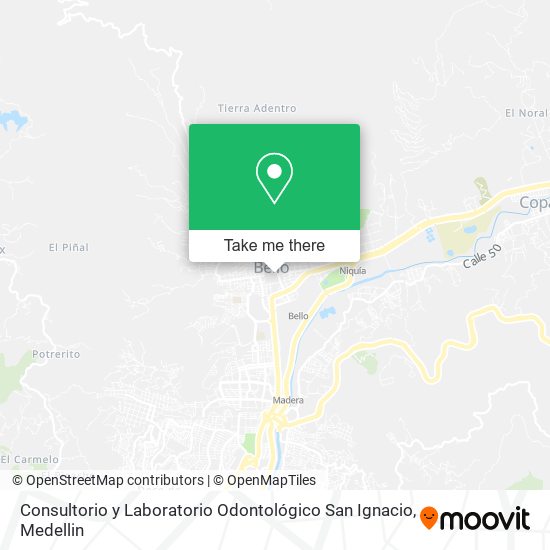 Consultorio y Laboratorio Odontológico San Ignacio map