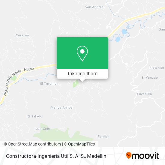 Mapa de Constructora-Ingenieria Util S. A. S.