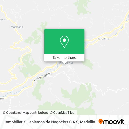 Mapa de Inmobiliaria Hablemos de Negocios S.A.S