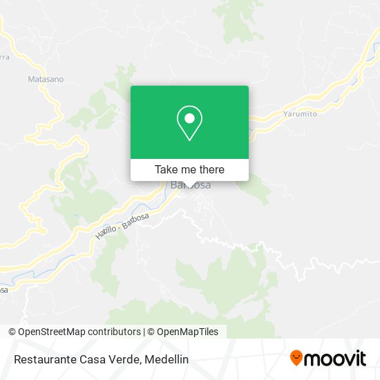 Restaurante Casa Verde map