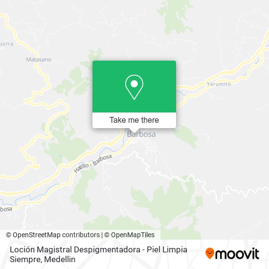 Mapa de Loción Magistral Despigmentadora - Piel Limpia Siempre