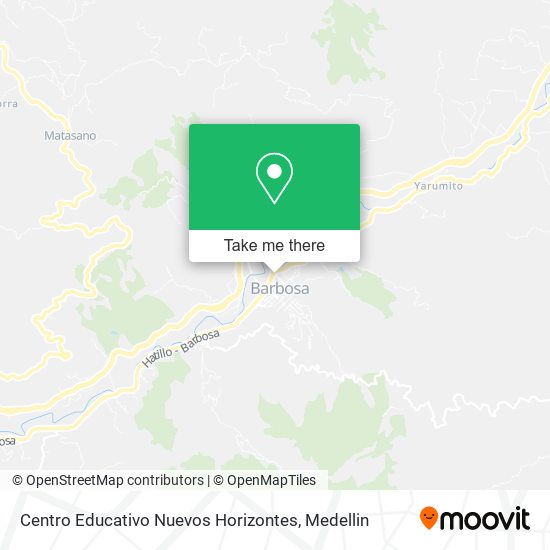 Centro Educativo Nuevos Horizontes map