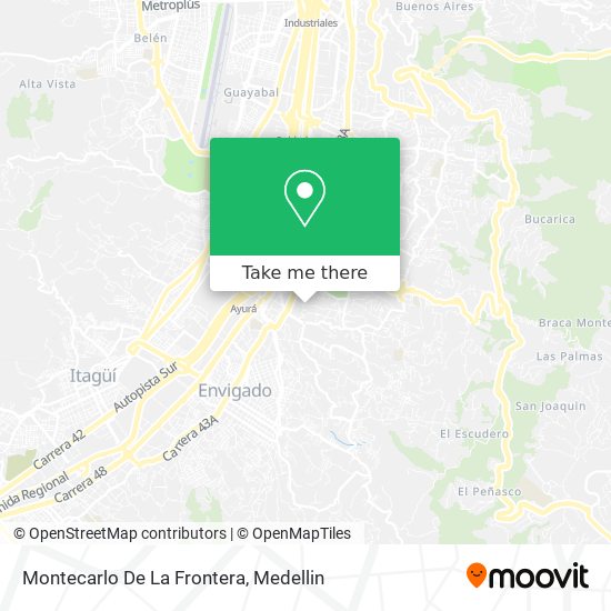 Montecarlo De La Frontera map