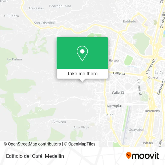 Edificio del Café map