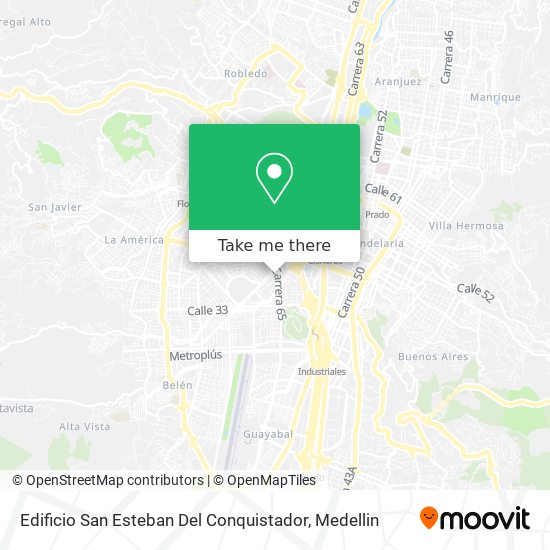 Mapa de Edificio San Esteban Del Conquistador