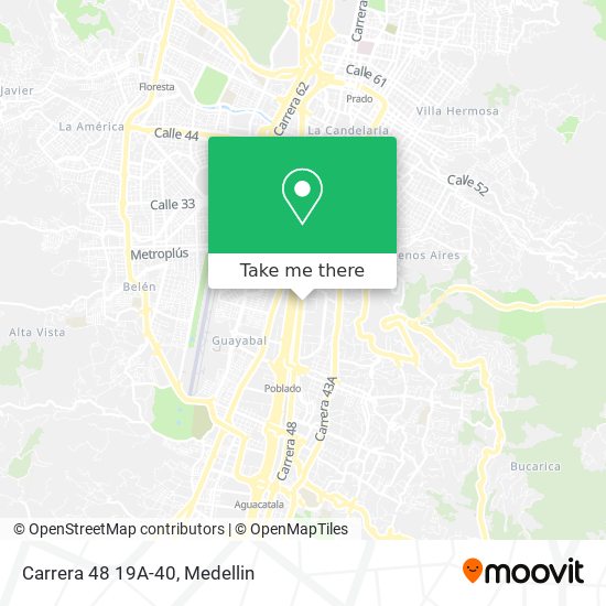 Mapa de Carrera 48 19A-40