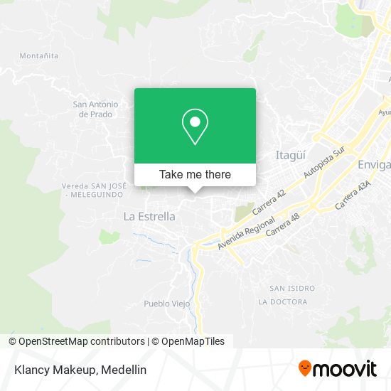 Mapa de Klancy Makeup