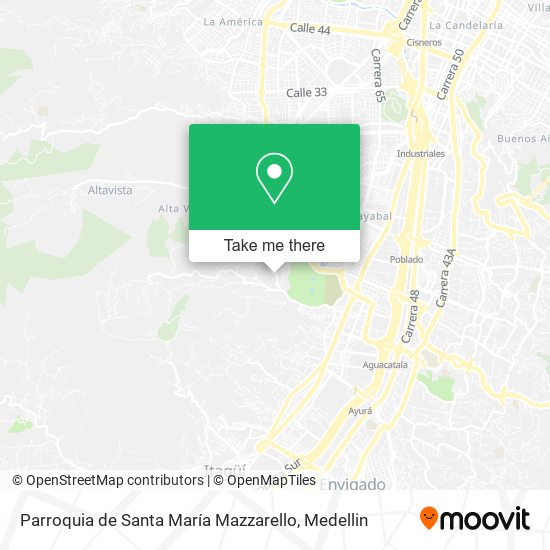 Parroquia de Santa María Mazzarello map