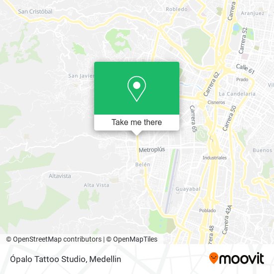 Ópalo Tattoo Studio map