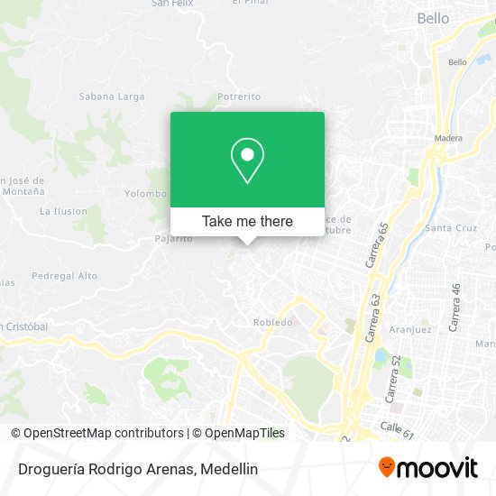 Droguería Rodrigo Arenas map