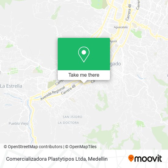 Comercializadora Plastytipos Ltda map