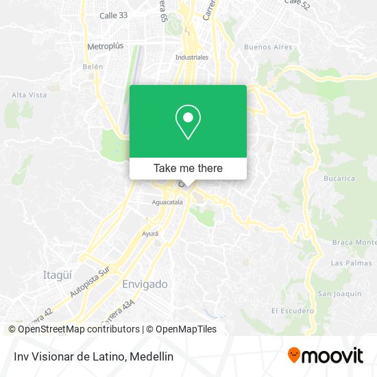 Mapa de Inv Visionar de Latino
