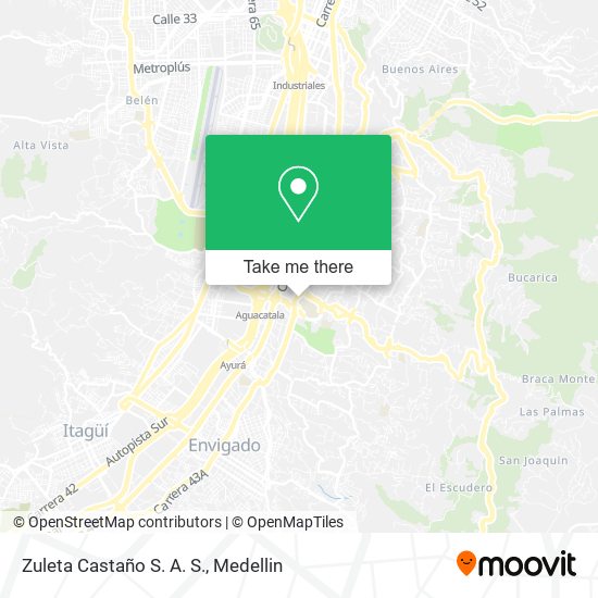 Zuleta Castaño S. A. S. map