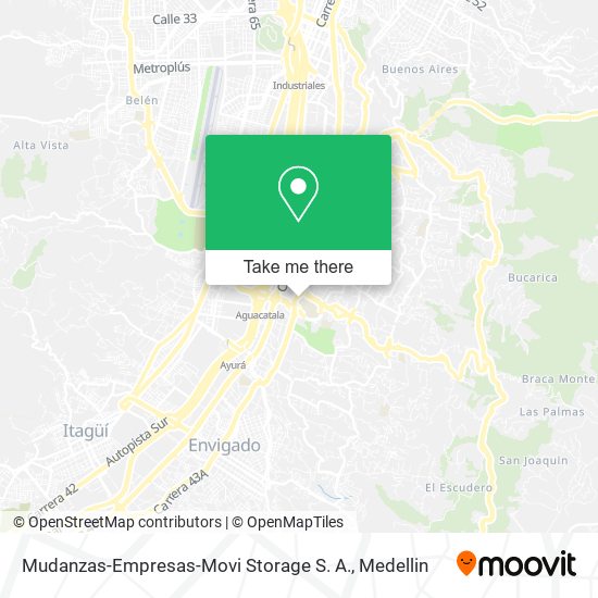 Mapa de Mudanzas-Empresas-Movi Storage S. A.