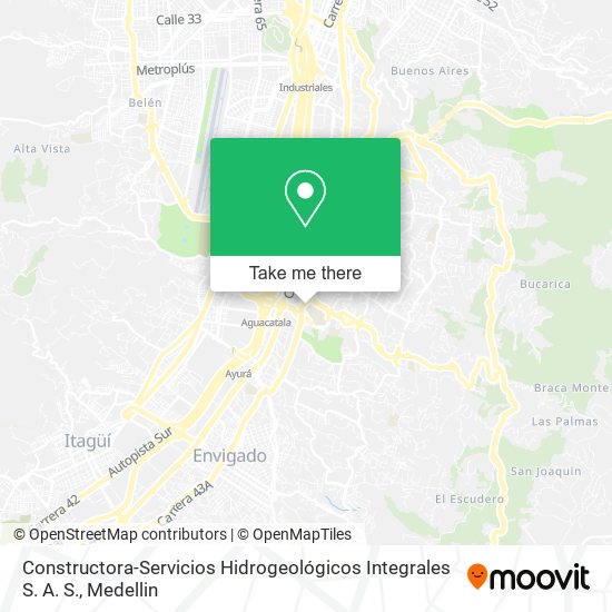 Mapa de Constructora-Servicios Hidrogeológicos Integrales S. A. S.