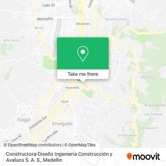 Constructora-Diseño Ingenieria Construcción y Avaluos S. A. S. map