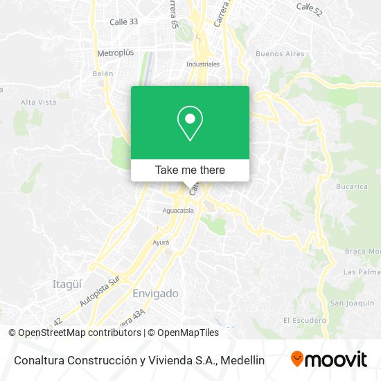 Conaltura Construcción y Vivienda S.A. map