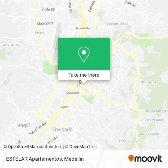 ESTELAR Apartamentos map