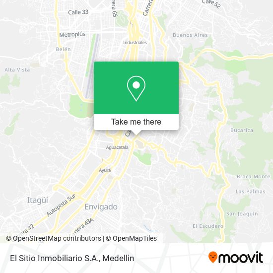 El Sitio Inmobiliario S.A. map
