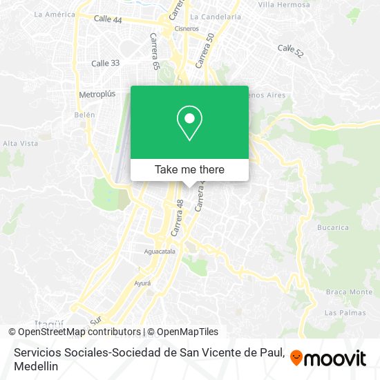 Mapa de Servicios Sociales-Sociedad de San Vicente de Paul