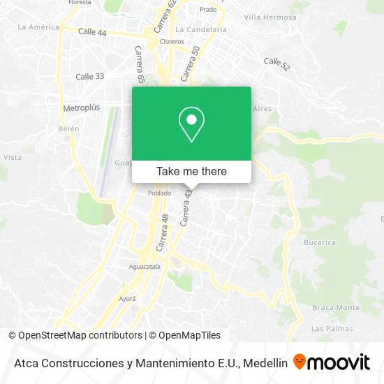 Atca Construcciones y Mantenimiento E.U. map