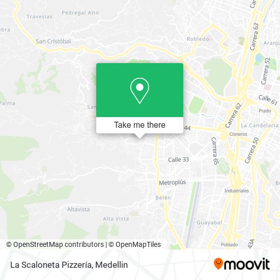 La Scaloneta Pizzería map