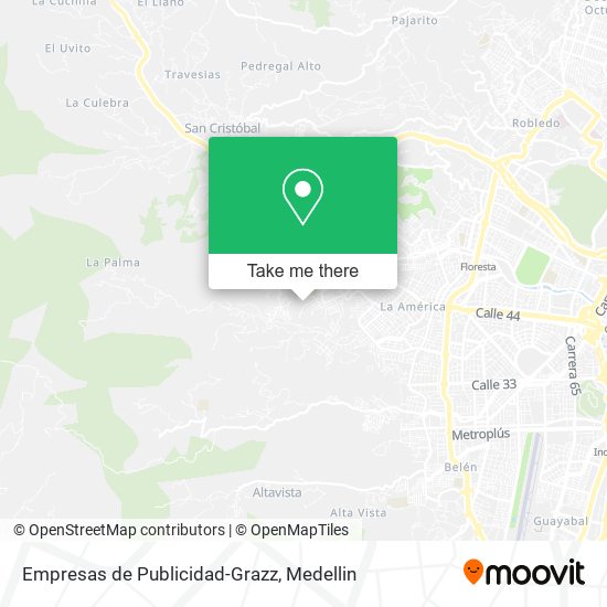 Empresas de Publicidad-Grazz map