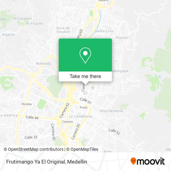 Mapa de Frutimango Ya El Original