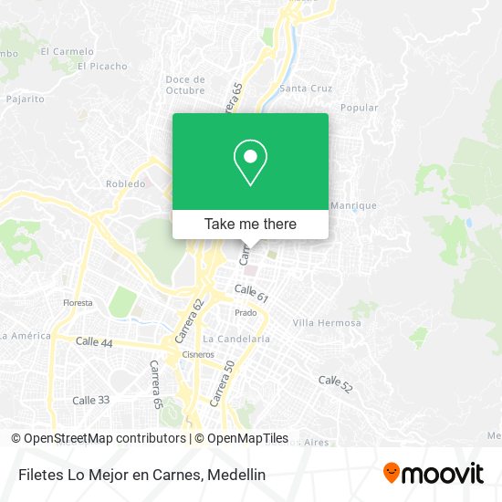 Filetes Lo Mejor en Carnes map