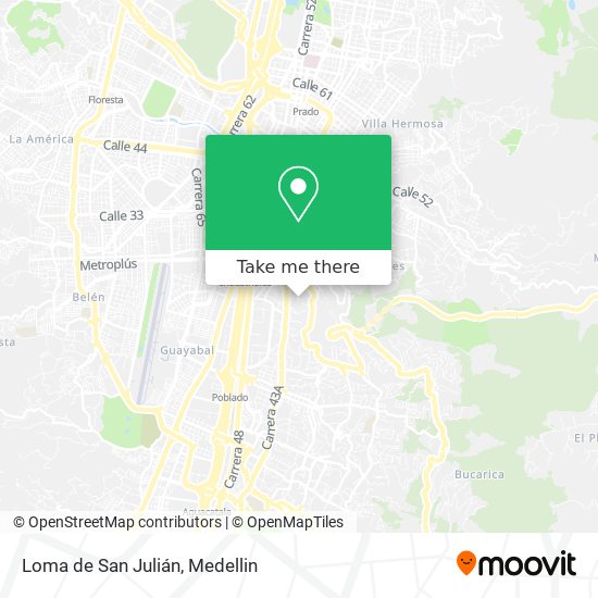 Mapa de Loma de San Julián