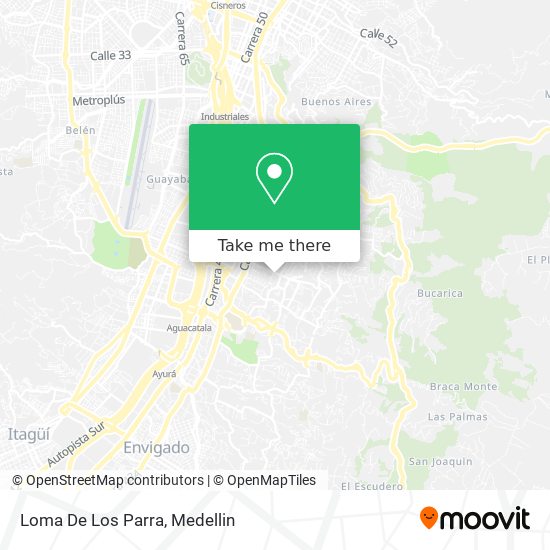 Loma De Los Parra map